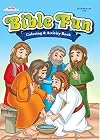 Bible Fun Coloring & Activity Book-Jesus washing the feet of the Apostles