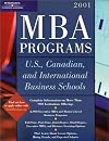 Peterson's MBA Programs 2001