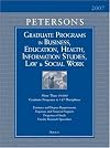 Graduate Programs in Business, Education, Health, Information Studies, Law and Social Work 2007