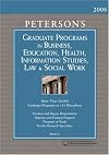 Graduate Programs in Business, Education, Health, Information Studies, Law and Social Work 2008