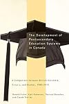 The development of postsecondary education systems in Canada : a comparison between British Columbia, Ontario, and Quebec, 1980-2010