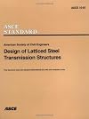 Design of latticed steel transmission structures
