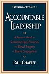 Accountable Leadership: A Resource Guide for Sustaining Legal, Financial, and Ethical Integrity in Today's Congregations
