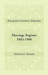 Fauquier County, Virginia, Marriage Register, 1883-1906