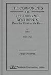 The components of the rabbinic documents : from the whole to the parts