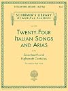 Twenty-Four Italian Songs and Arias: 17th and 18th Centuries