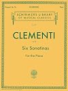 Six Sonatinas for the Piano, Op. 36 [score]