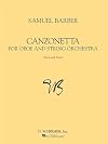 Canzonetta for oboe and string orchestra