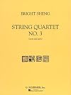 String Quartet No. 3: Score and Parts