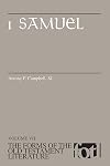 Forms of Old Testament Literature: 1 Samuel (Forms of the Old Testament Literature)