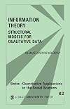 Information Theory: Structural Models for Qualitative Data