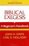 Biblical Exegesis: A Beginner's Handbook