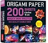 Origami Paper 200 sheets Milky Way Photos 6" (15 cm): Tuttle Origami Paper: Double Sided Origami Sheets Printed with 12 Different Photographs (Includes Instructions for 6 Projects)