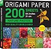 Origami Paper 200 sheets Nature Photos 8 1/4" (21 cm): High Quality Double-Sided Origami Sheets Printed with 12 Photographs (Instructions for 6 Projects Included)