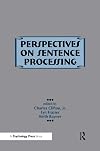 Perspectives on sentence processing