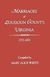 Marriages of Loudoun County, Virginia, 1757-1853