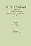Famine Immigrants: List of Irish Immigrants Arriving at the Port of New York, 1846-1851 : October 1849-May 1850