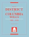 Index to District of Columbia Wills, 1801-1920