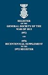 Register of the General Society of the War of 1812 (1972)