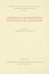 Medieval manuscripts and textual criticism (North Carolina studies in the Romance languages and literatures :)