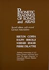 Phonetic Readings of Songs and Arias