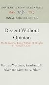 Dissent without opinion: The behavior of Justice William O. Douglas in Federal tax cases