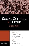 Social Control in Europe, Vol. 2: 1800-2000 (History of Crime and Criminal Justice)
