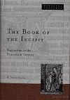 Book of the Incipit (Essential Bibliography of American Fiction)