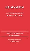 Haim Nahum: A Sephardic Chief Rabbi in Politics, 1892-1923 (Judaic Studies Series)