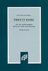 Fides et Ratio: On the Relationship between Faith and Reason