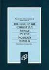 Familiaris Consortio: On the Role of the Christian Family in the Modern World