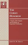 The cursus honorum : a study of the origins and evolution of sequential ordination