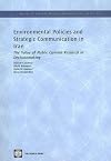 Environmental Policies and Strategic Communication in Iran: The Value of Public Opinion Research in Decision Making (Wor