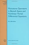Monotone Operators in Banach Space and Nonlinear Partial Differential Equations