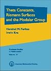 Theta Constants, Riemann Surfaces and the Modular Group