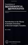 Theory of analytic functions of several complex variables