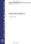 Differential Algebra