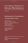 Mathematical Foundations of Information Flow (Proceedings of Symposia in Applied Mathematics)