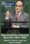 Representative American Speeches: 2001-2002