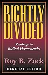 Rightly Divided: Readings in Biblical Hermeneutics