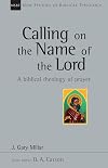 Calling on the Name of the Lord: A Biblical Theology of Prayer (New studies in Biblical Theology, No. 38)