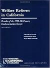 Welfare Reform in California: Appendix Results:0