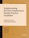 Implementing the Post-Deployment Health Practice Guideline: Lessons from the Field Demonstration