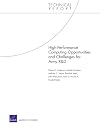 High Performance Computing Opportunities and Challenges for Army R&d