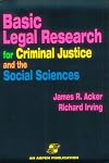 Basic Legal Research for Criminal Justice and the Social Sciences