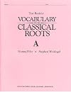 Vocabulary From Classical Roots Book A Test Booklet