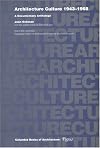 Architecture Culture: 1943-1968