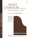 Bastien Piano Literature Volume 4 Early Advanced Grades