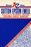 A to Z Street Plan of Sutton, Epsom and Ewell (Street Plans)