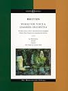 Works for Voice & Chamber Orchestra [full score]